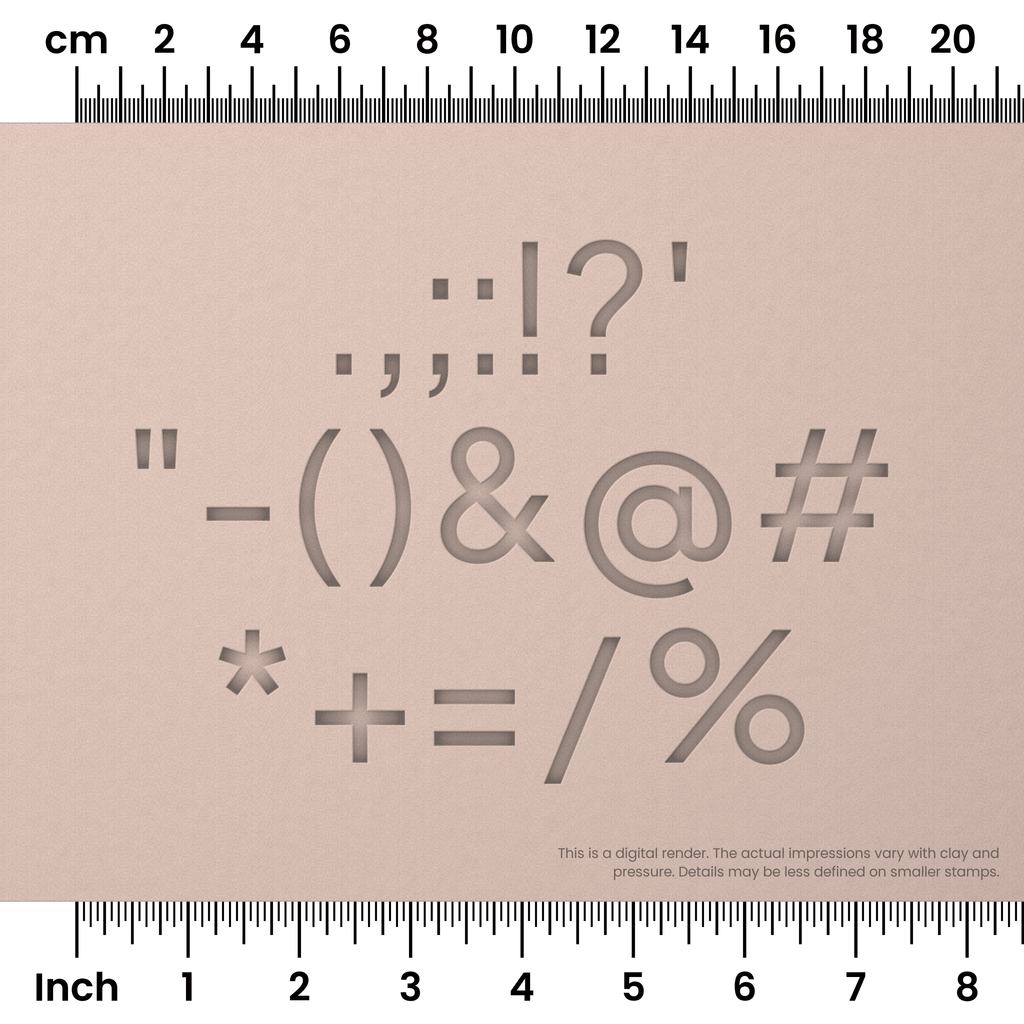 Plus Jakarta Sans | Symbol Stamp Sets