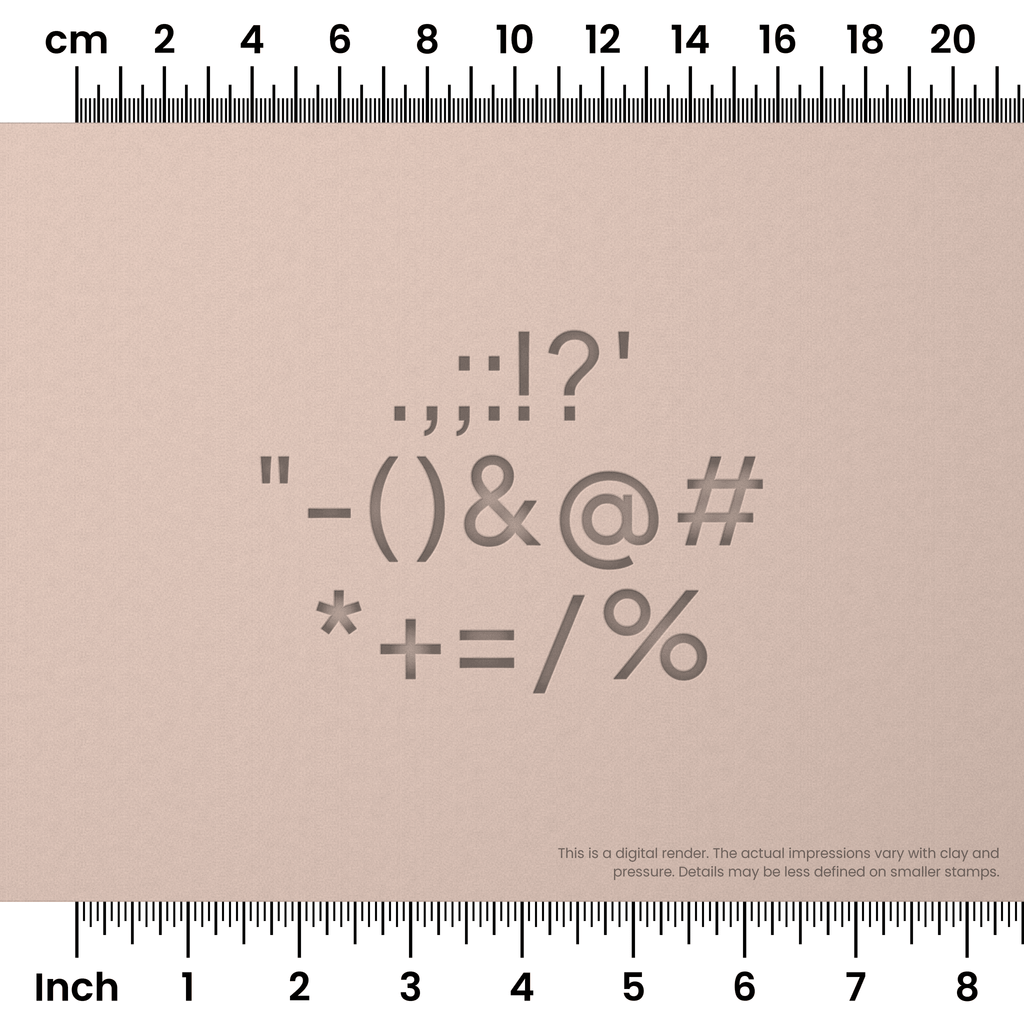 Plus Jakarta Sans | Symbol Stamp Sets