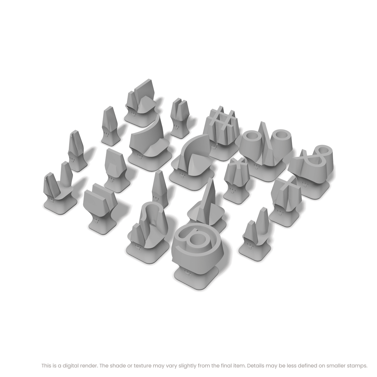 Plus Jakarta Sans | Symbol Stamp Sets