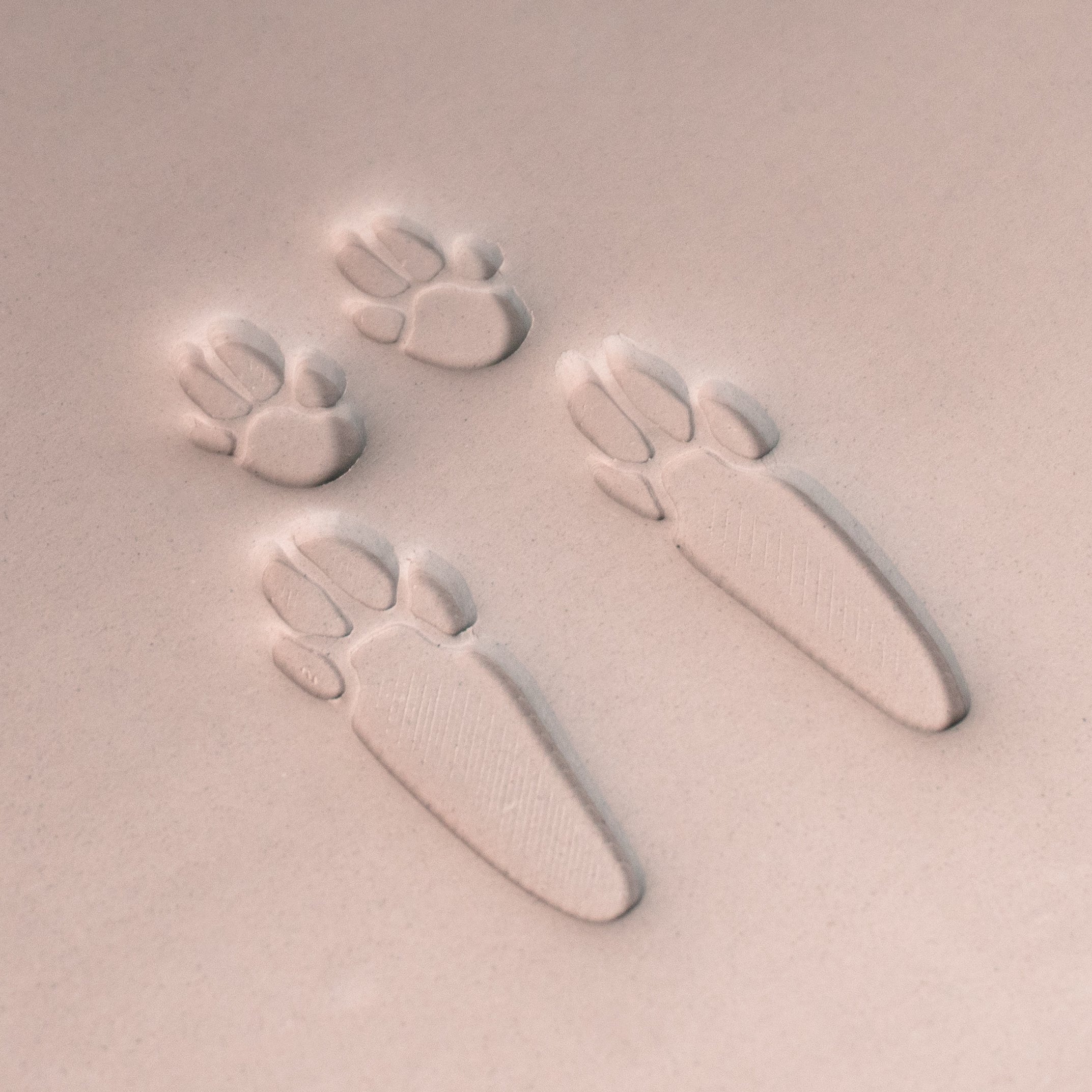 Rabbit Paw Stamp Set
