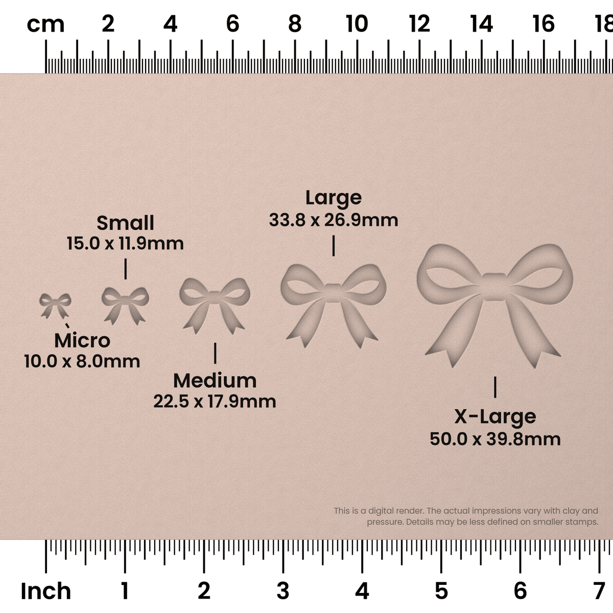 Ribbon Bow Stamps