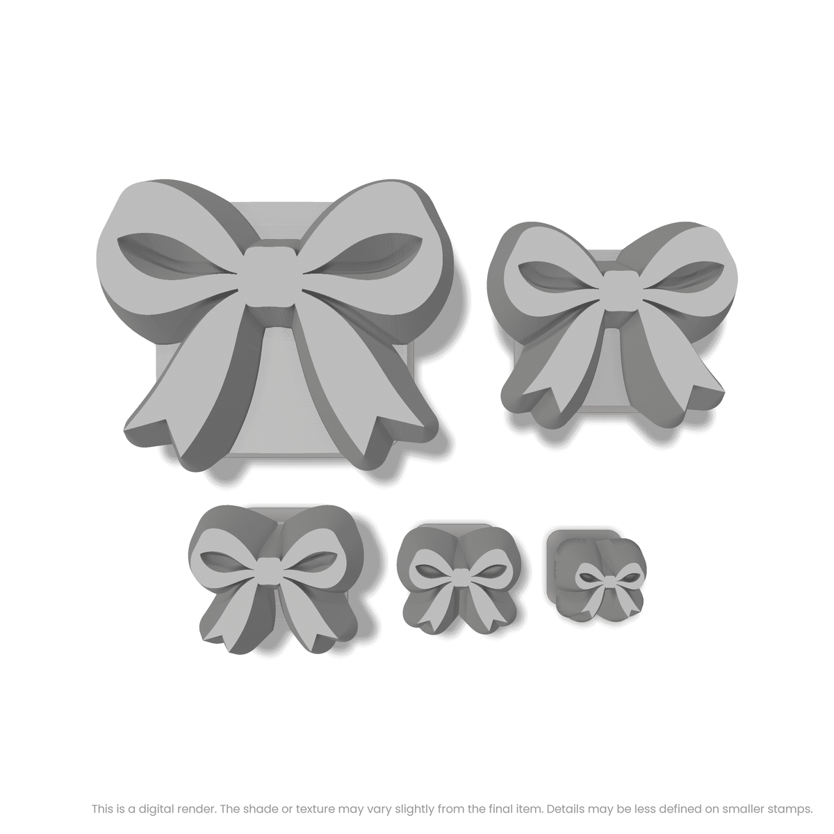 Ribbon Bow Stamps