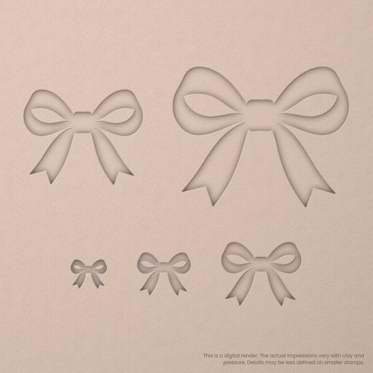 Ribbon Bow Stamps