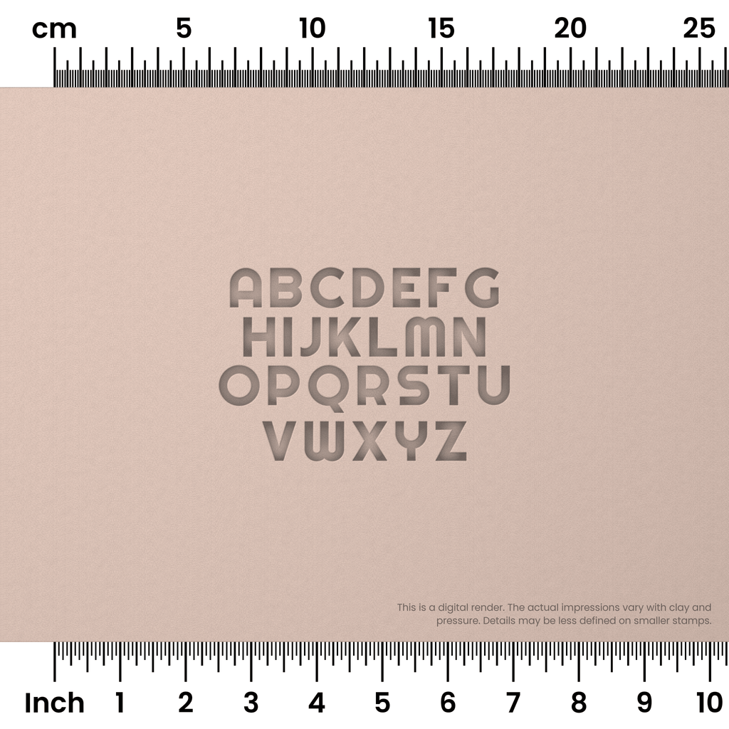 Righteous | All Caps | Alphabet Stamp Sets