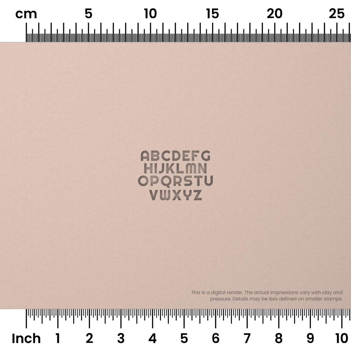 Righteous | All Caps | Alphabet Stamp Sets