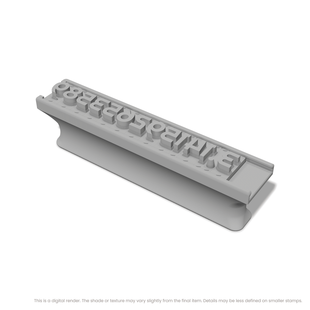 Righteous | Font Rail Stamp Sets | Letters, Numbers, and Symbols