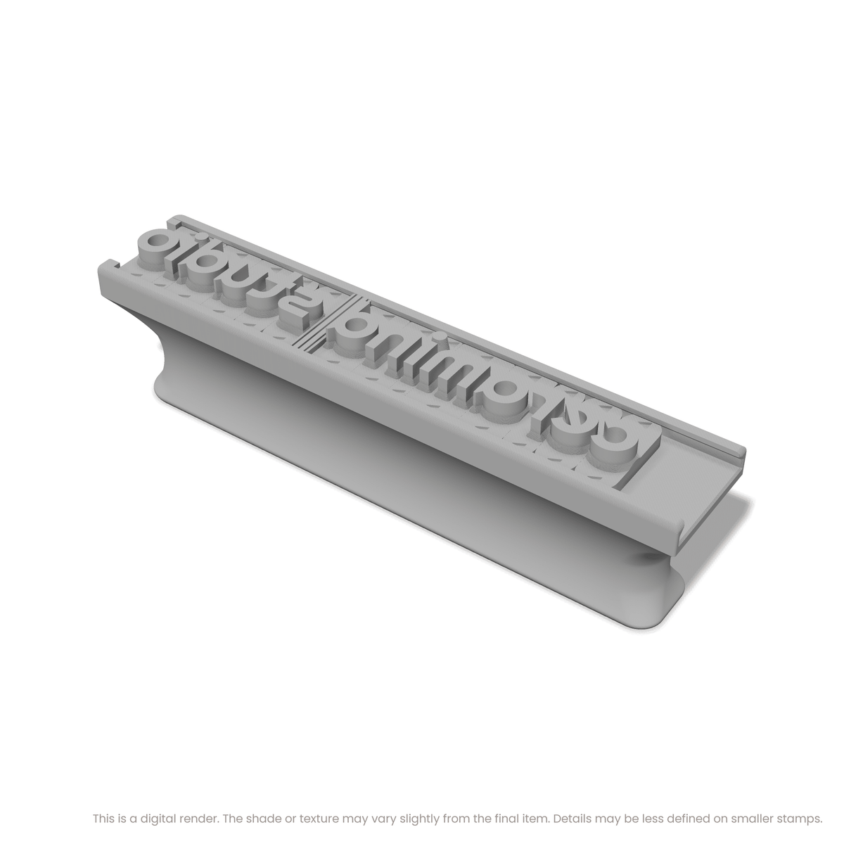 Righteous | Font Rail Stamp Sets | Letters, Numbers, and Symbols