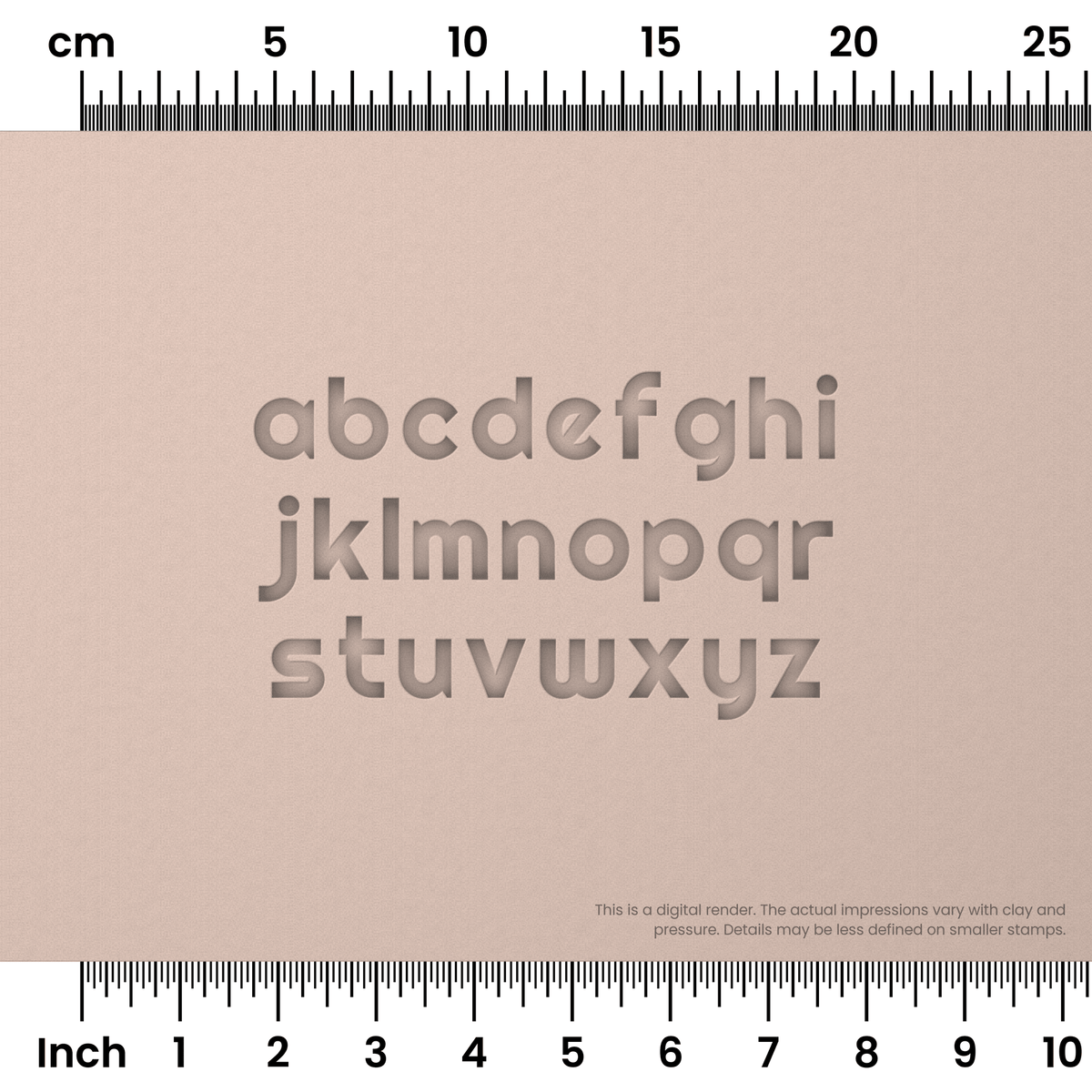 Righteous | Lowercase | Alphabet Stamp Sets