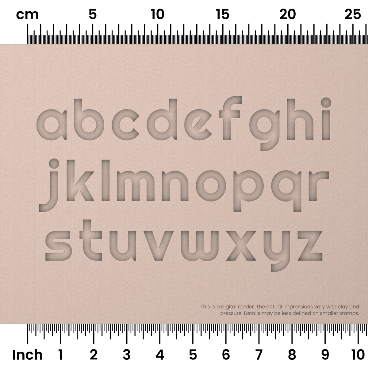Righteous | Lowercase | Alphabet Stamp Sets