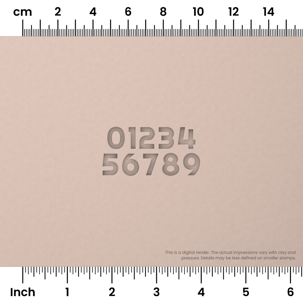 Righteous | Number Stamp Sets