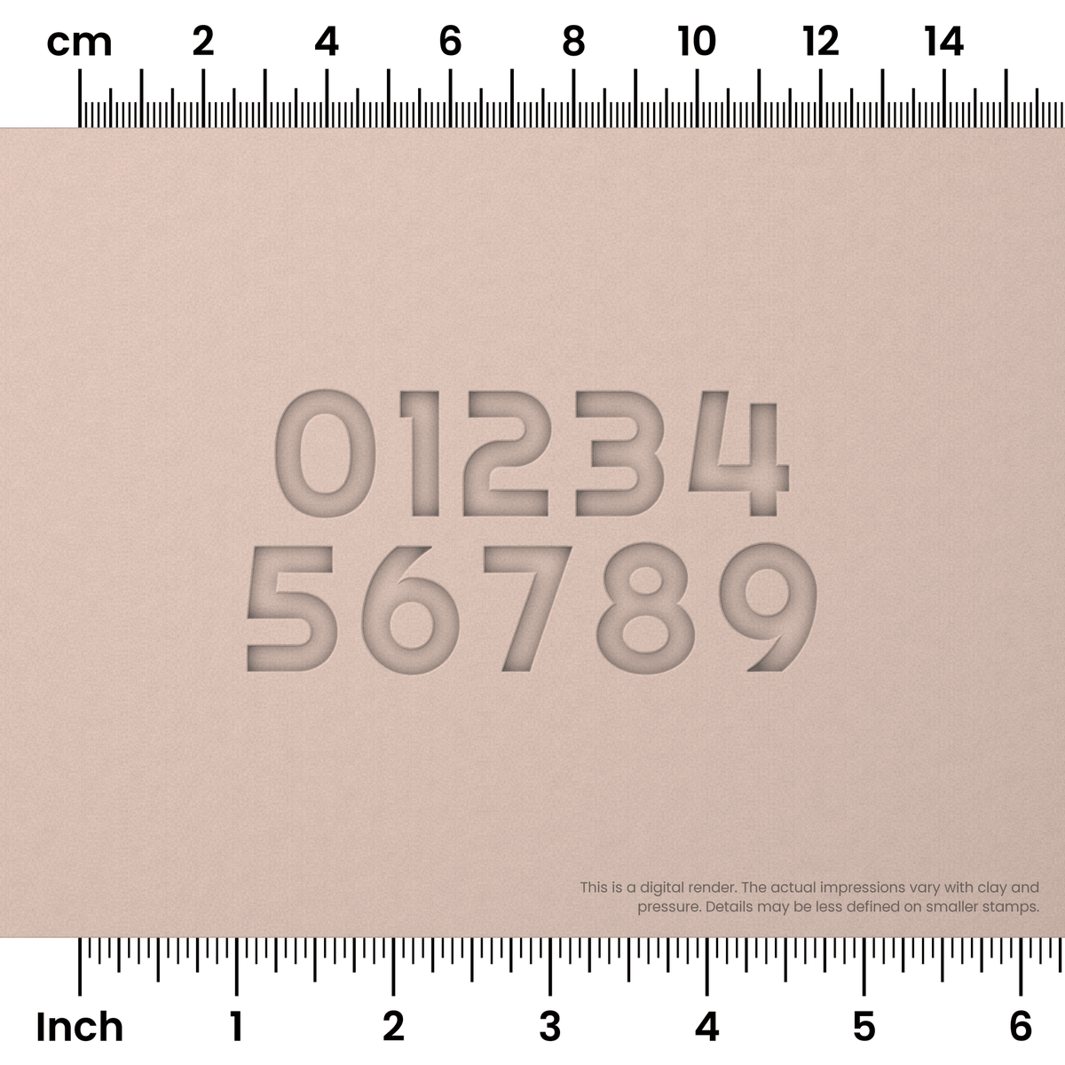 Righteous | Number Stamp Sets