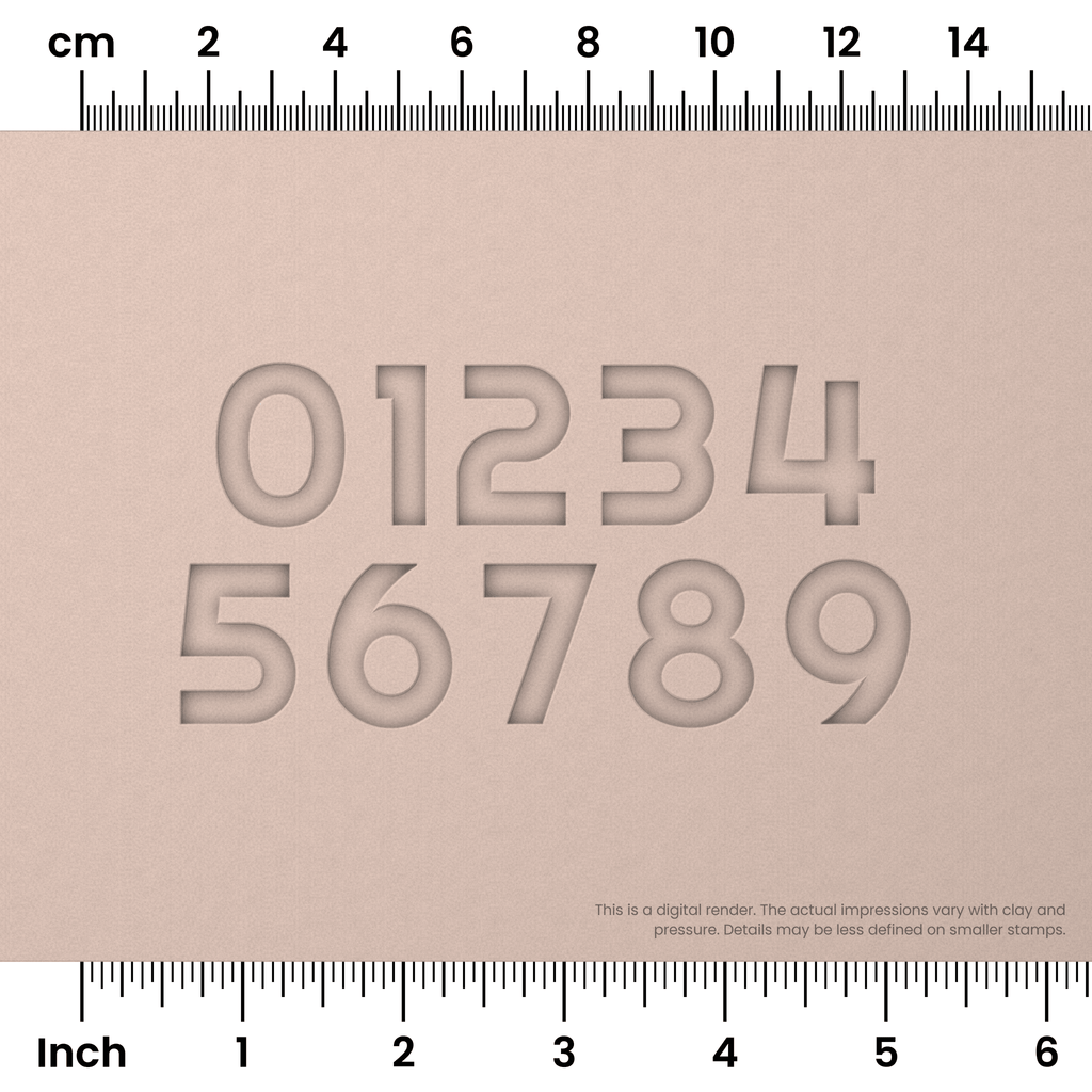 Righteous | Number Stamp Sets