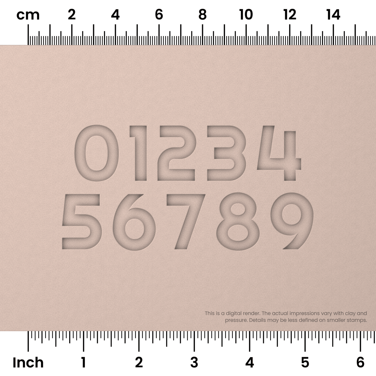 Righteous | Number Stamp Sets
