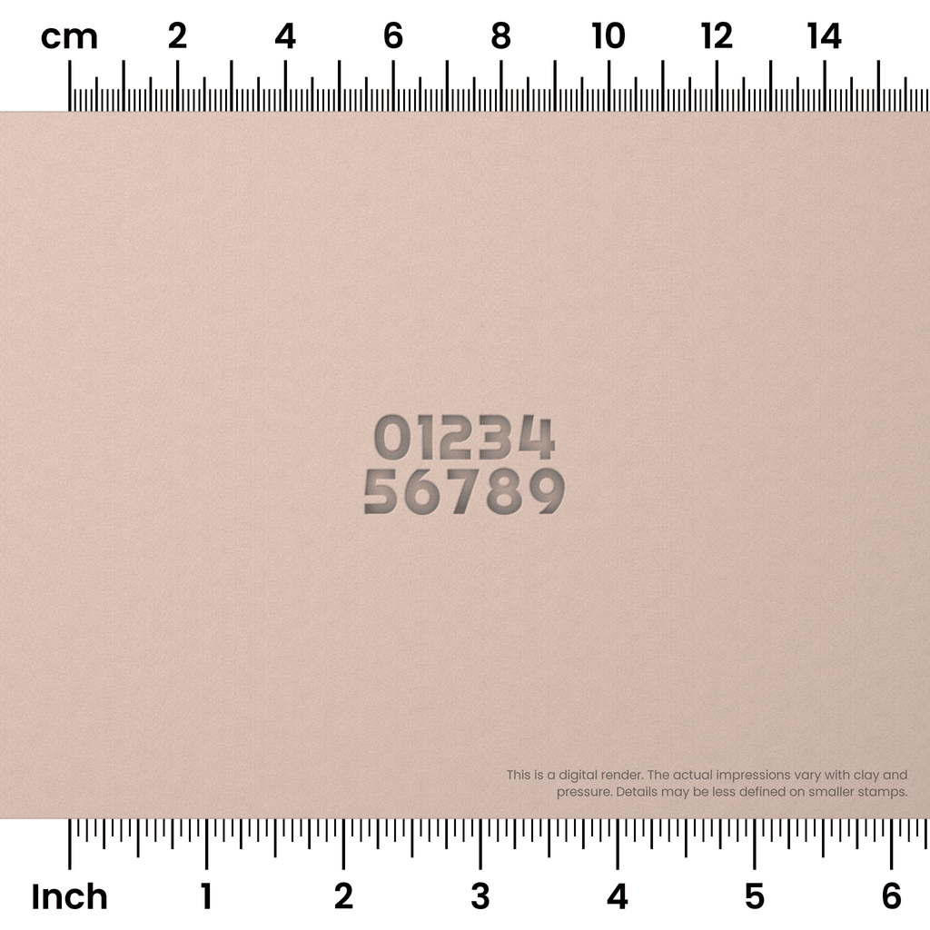 Righteous | Number Stamp Sets