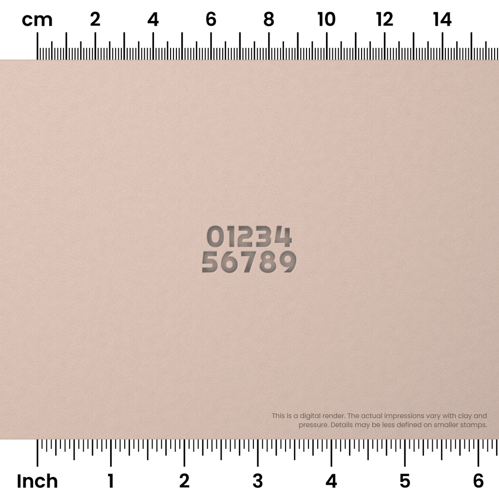 Righteous | Number Stamp Sets