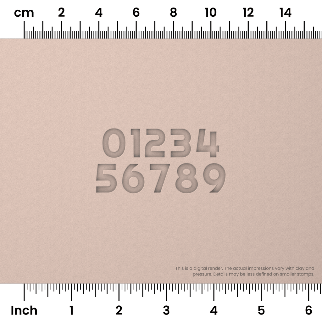 Righteous | Number Stamp Sets