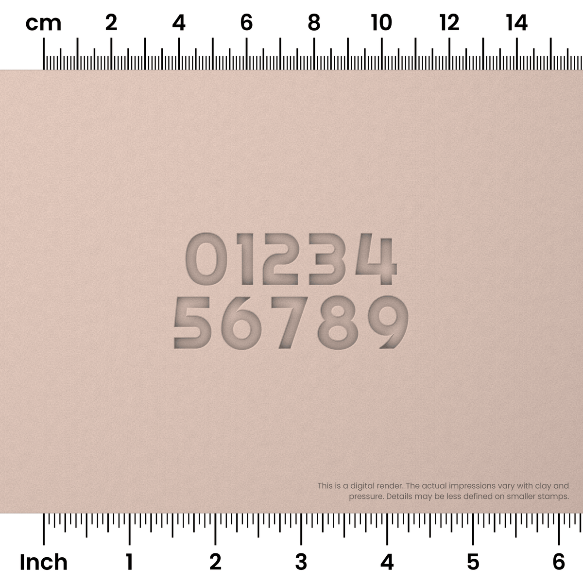 Righteous | Number Stamp Sets