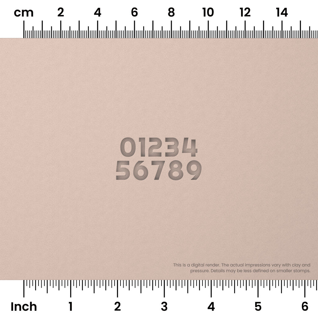 Righteous | Number Stamp Sets