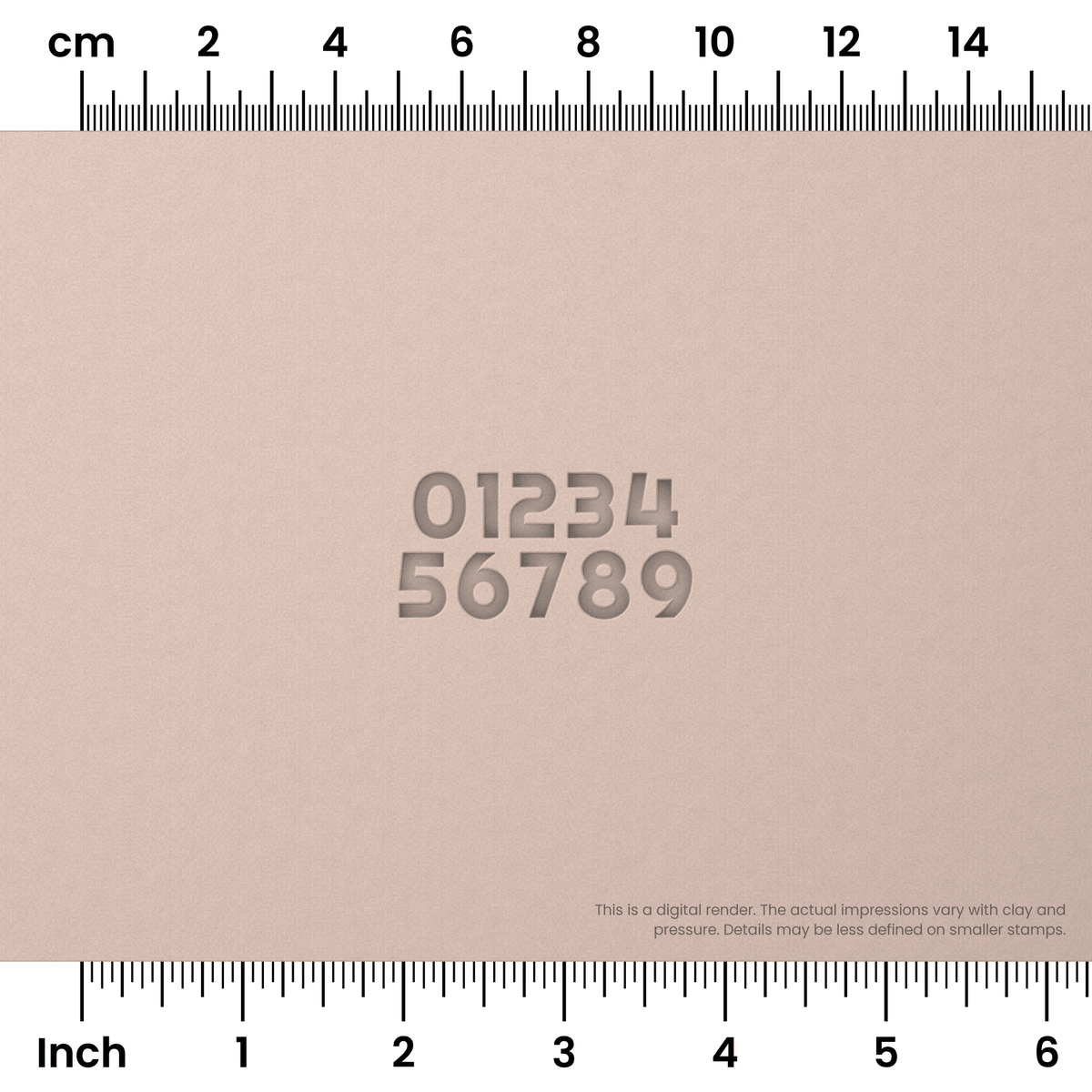Righteous | Number Stamp Sets