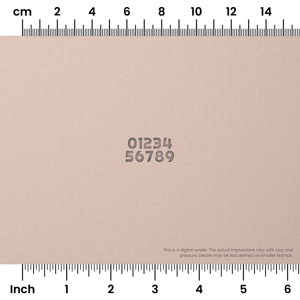 Righteous | Number Stamp Sets