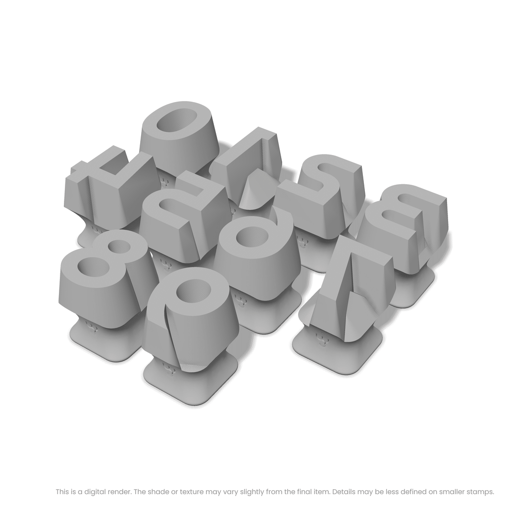 Righteous | Number Stamp Sets