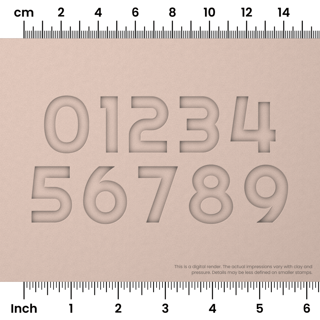 Righteous | Number Stamp Sets