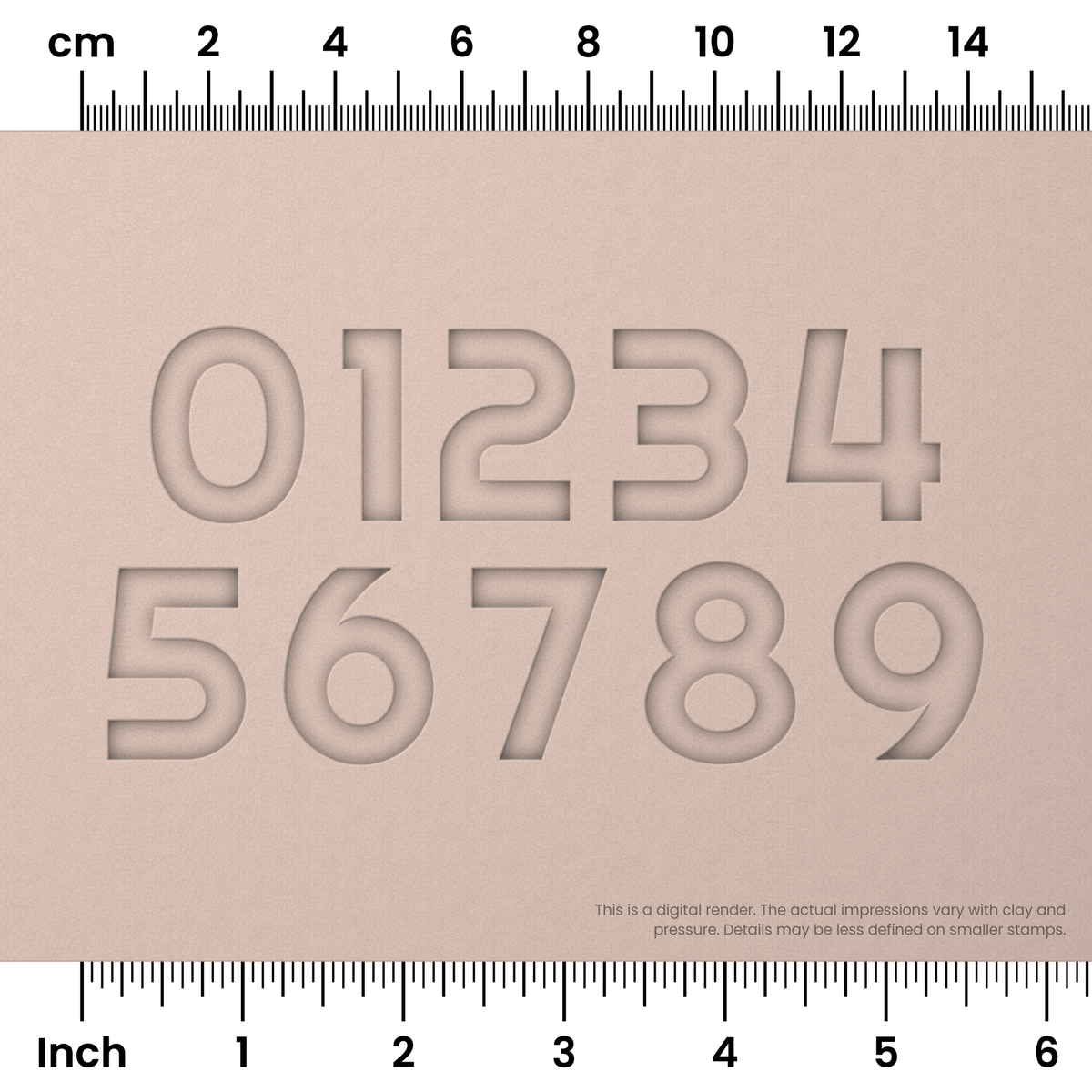 Righteous | Number Stamp Sets