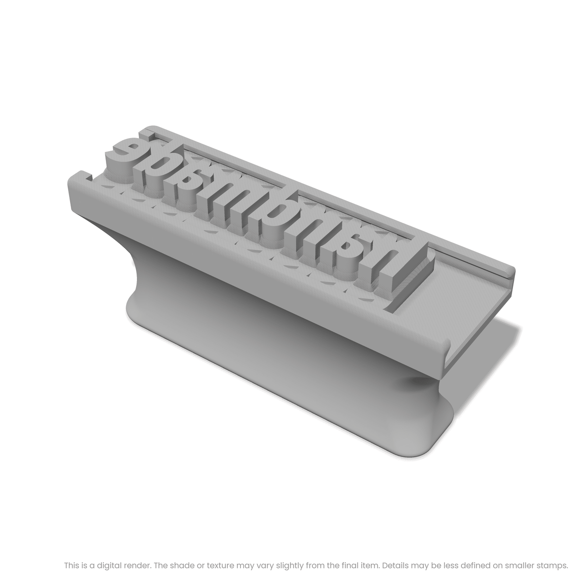 Roboto Condensed | Font Rail Stamp Sets | Letters, Numbers, and Symbols