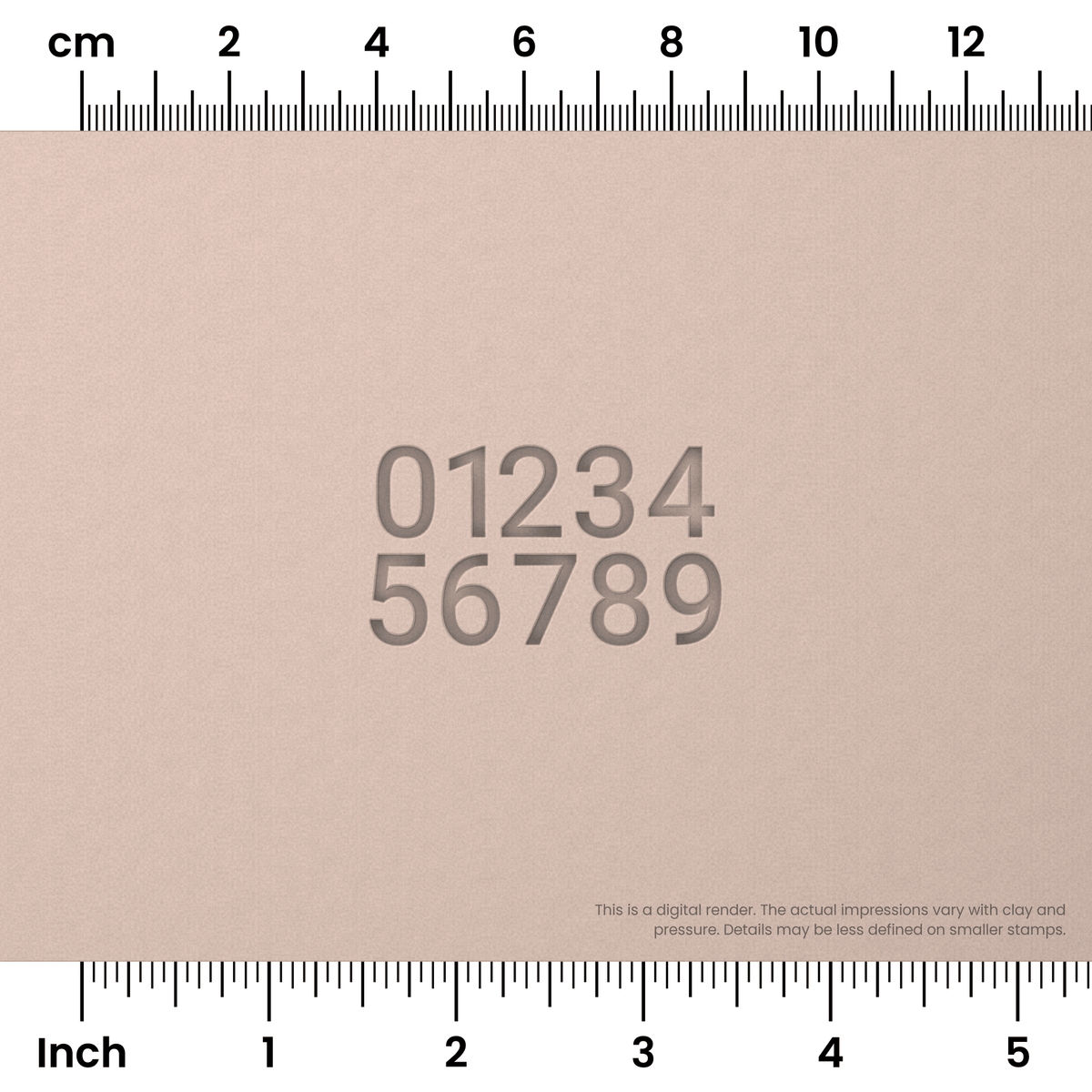 Roboto | Number Stamp Sets