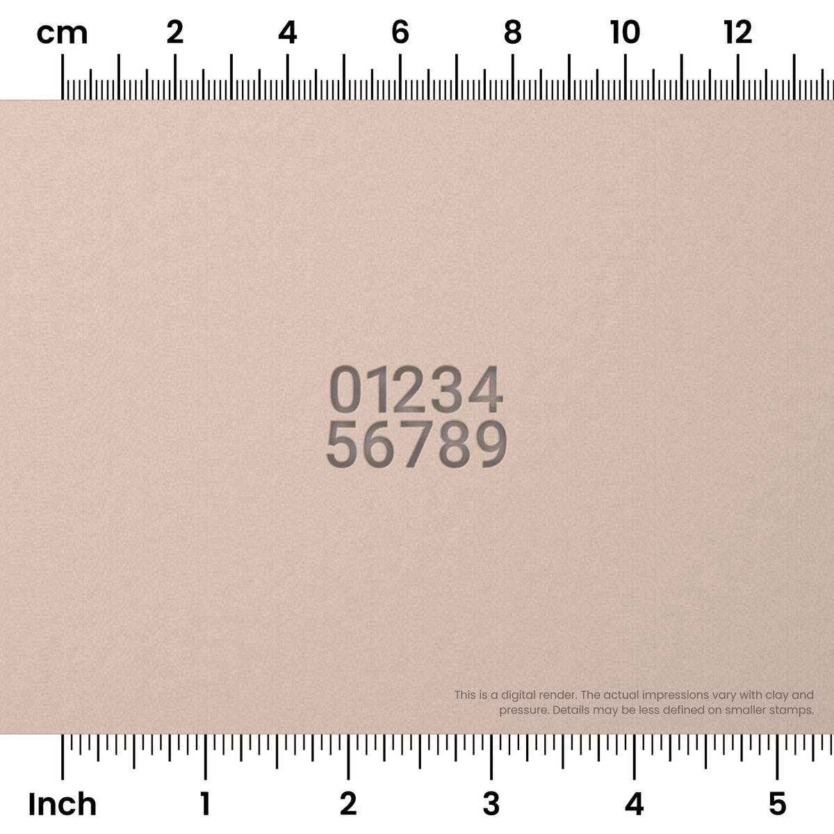 Roboto | Number Stamp Sets