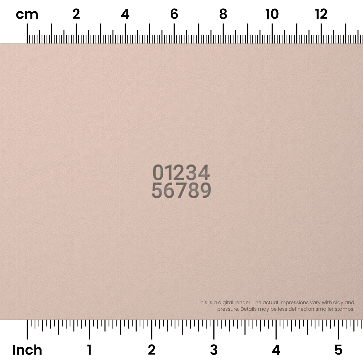 Roboto | Number Stamp Sets