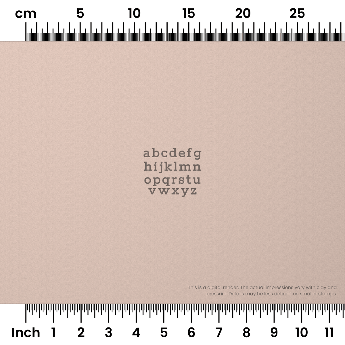 Rokkitt | Lowercase | Alphabet Stamp Sets