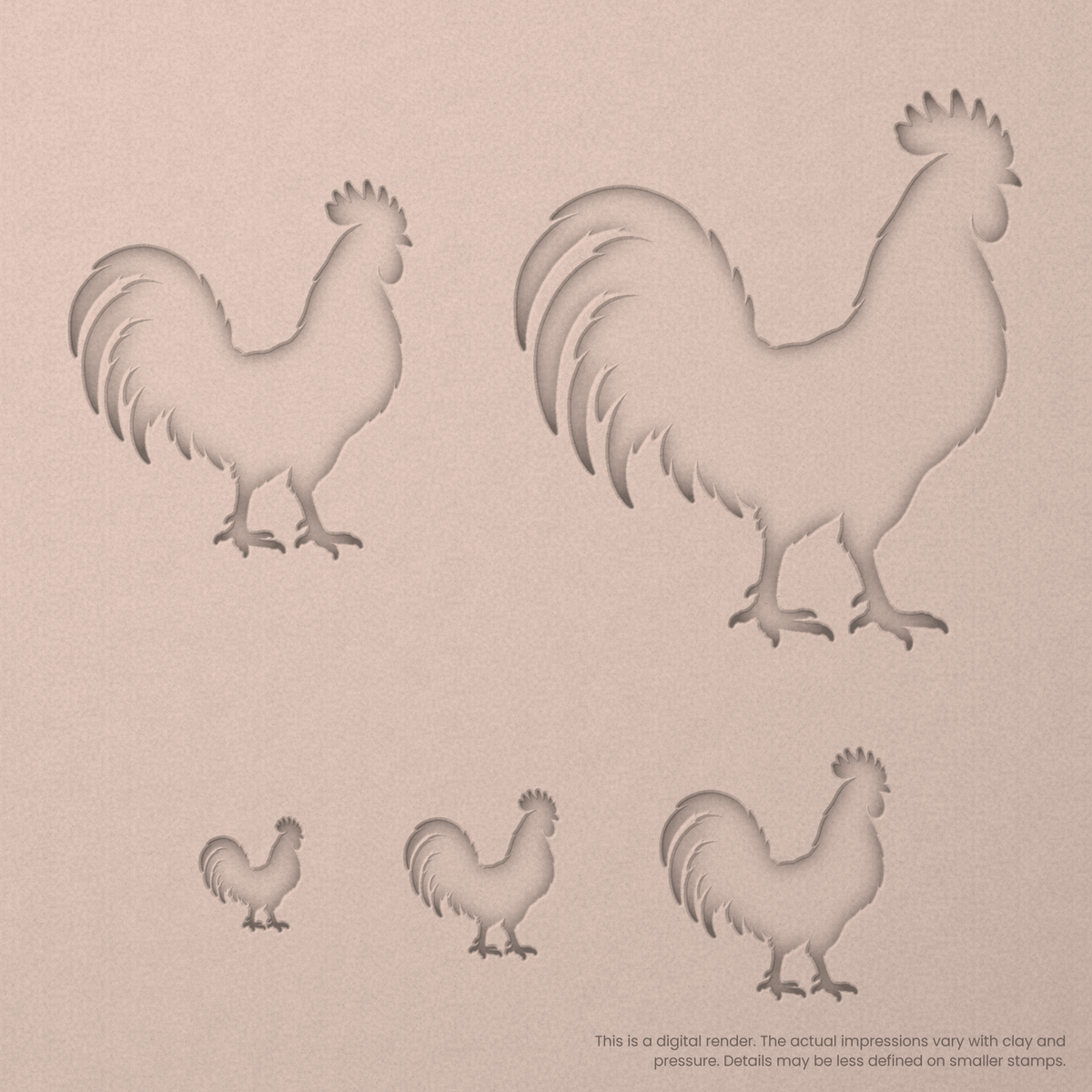 Rooster Stamps