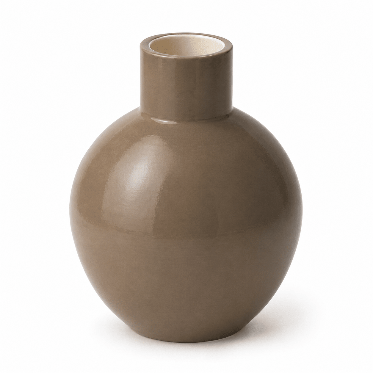 Shouldered Bottle Rib - Tall Neck