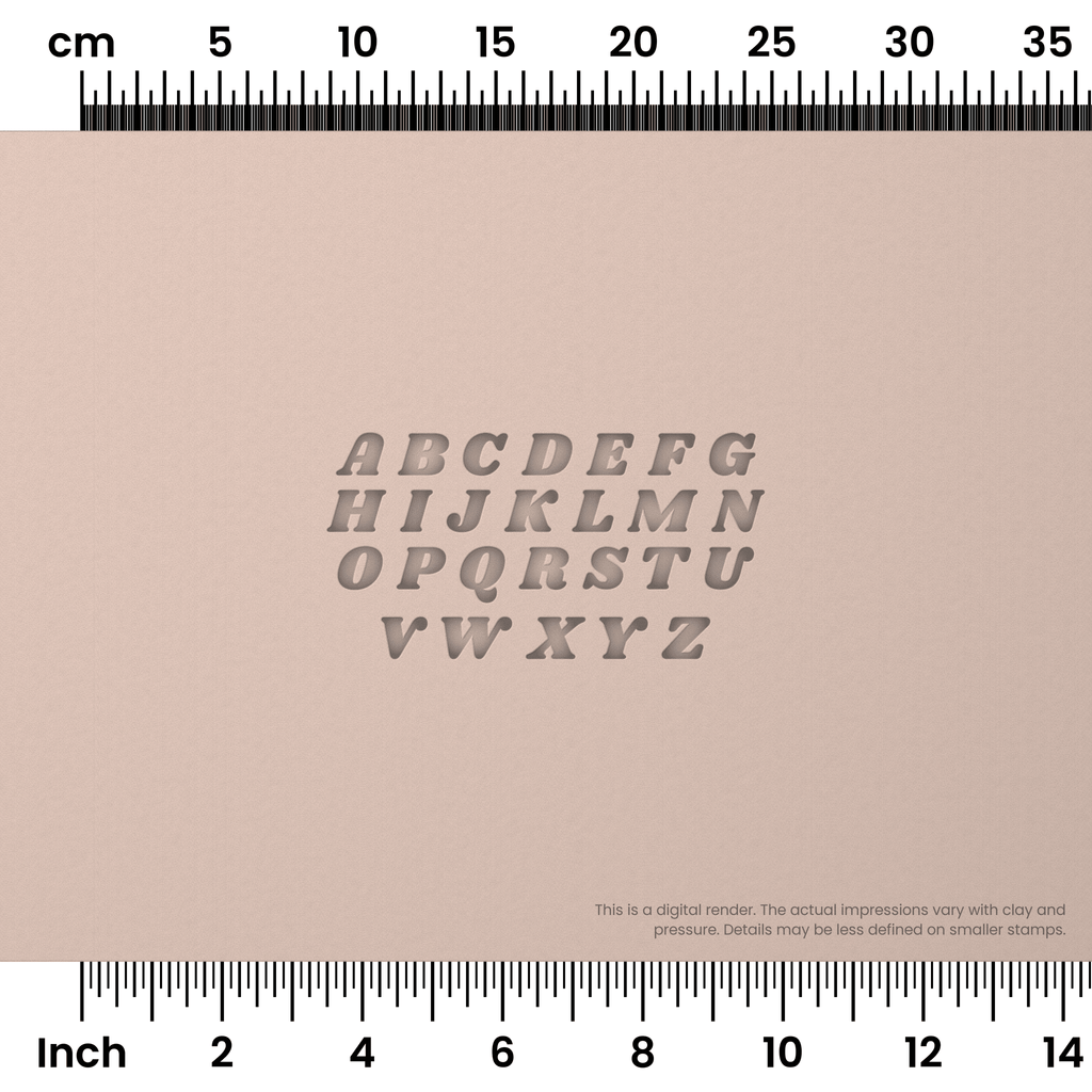 Shrikhand | All Caps | Alphabet Stamp Sets