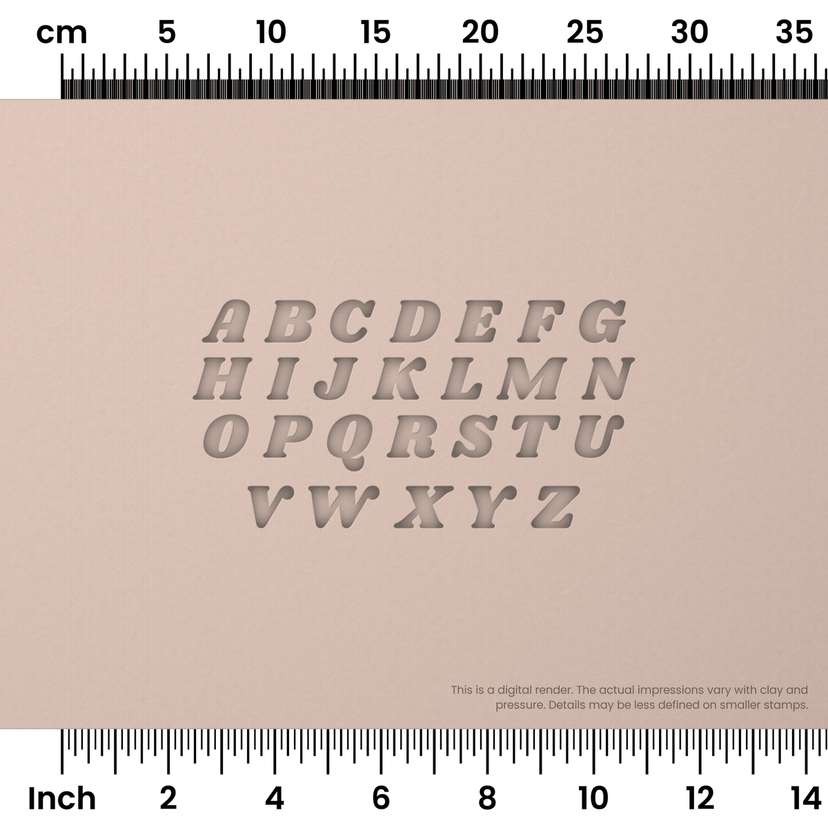 Shrikhand | All Caps | Alphabet Stamp Sets