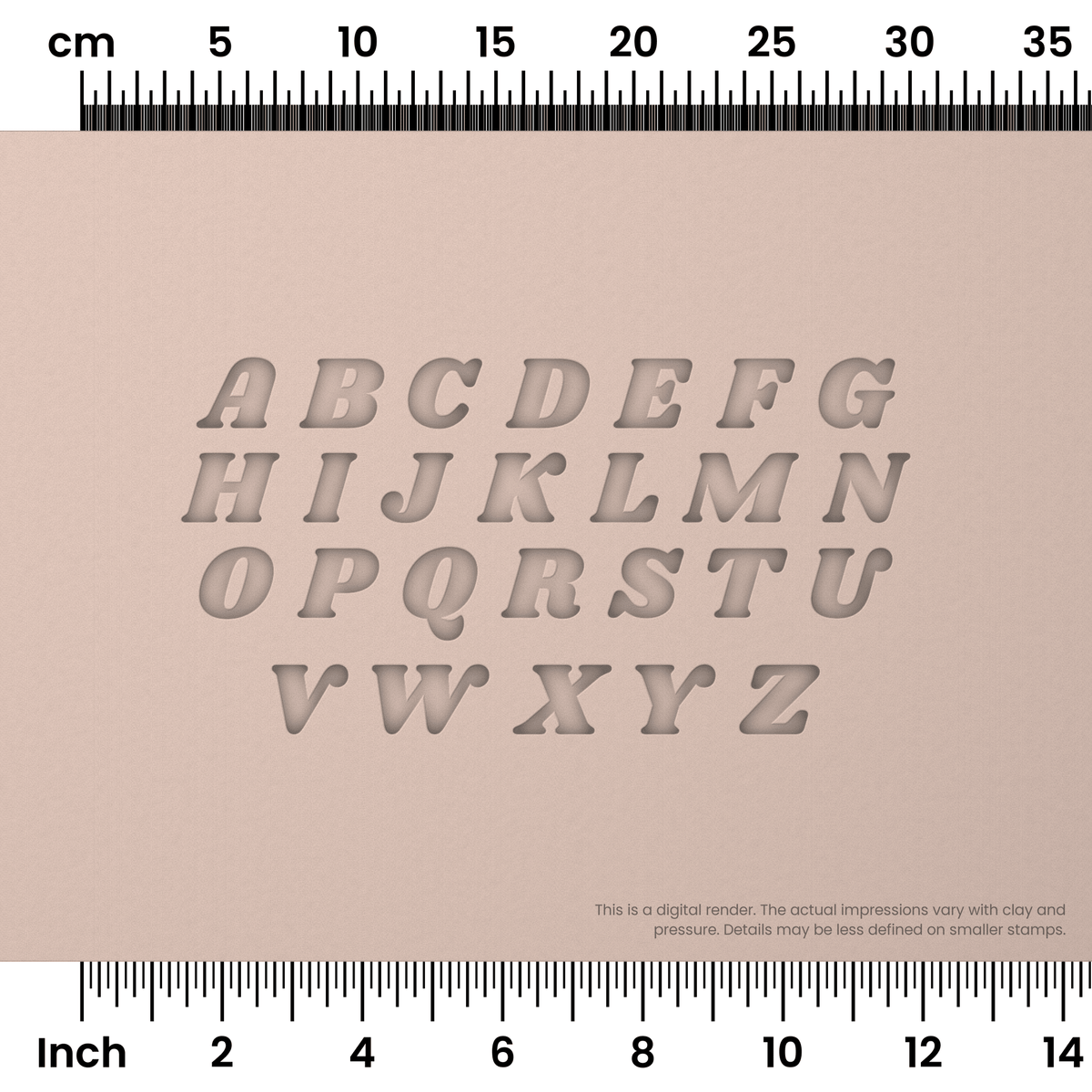 Shrikhand | All Caps | Alphabet Stamp Sets