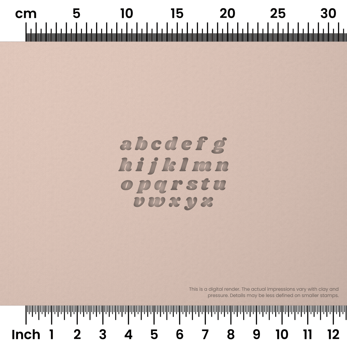 Shrikhand | Lowercase | Alphabet Stamp Sets