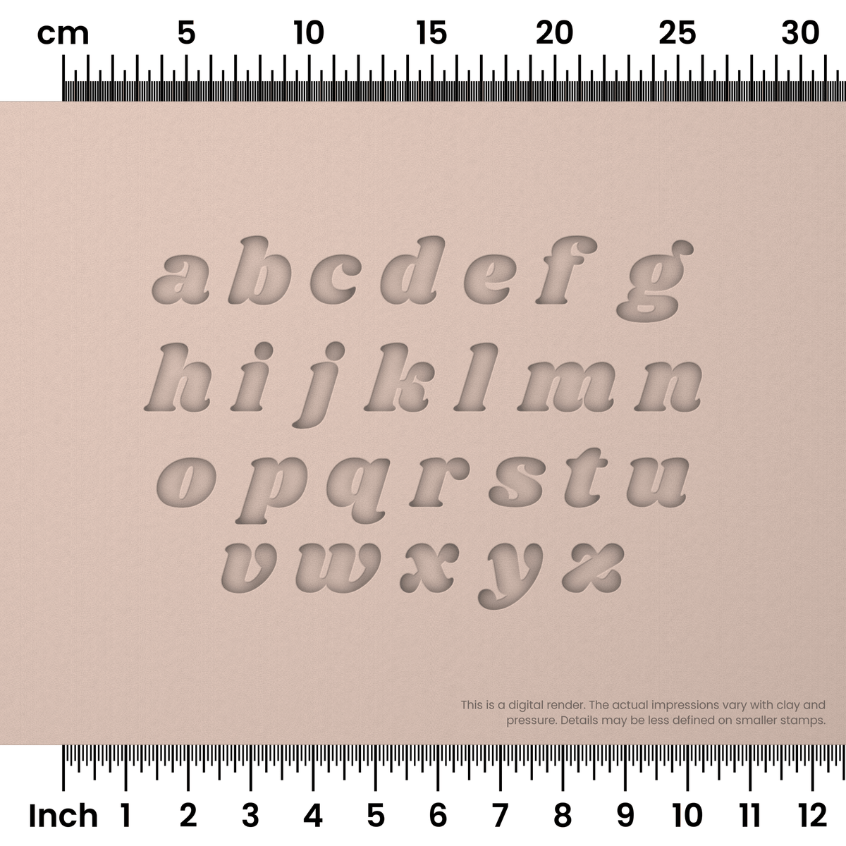 Shrikhand | Lowercase | Alphabet Stamp Sets