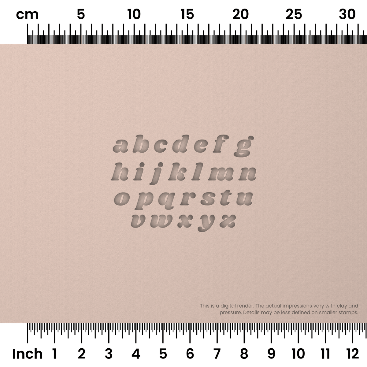 Shrikhand | Lowercase | Alphabet Stamp Sets