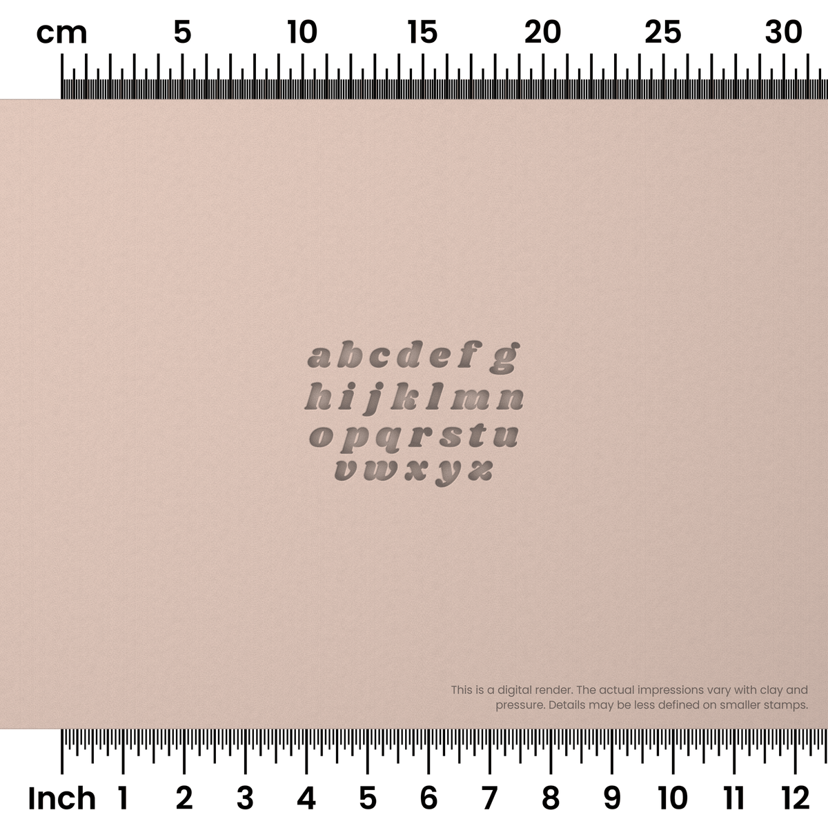 Shrikhand | Lowercase | Alphabet Stamp Sets