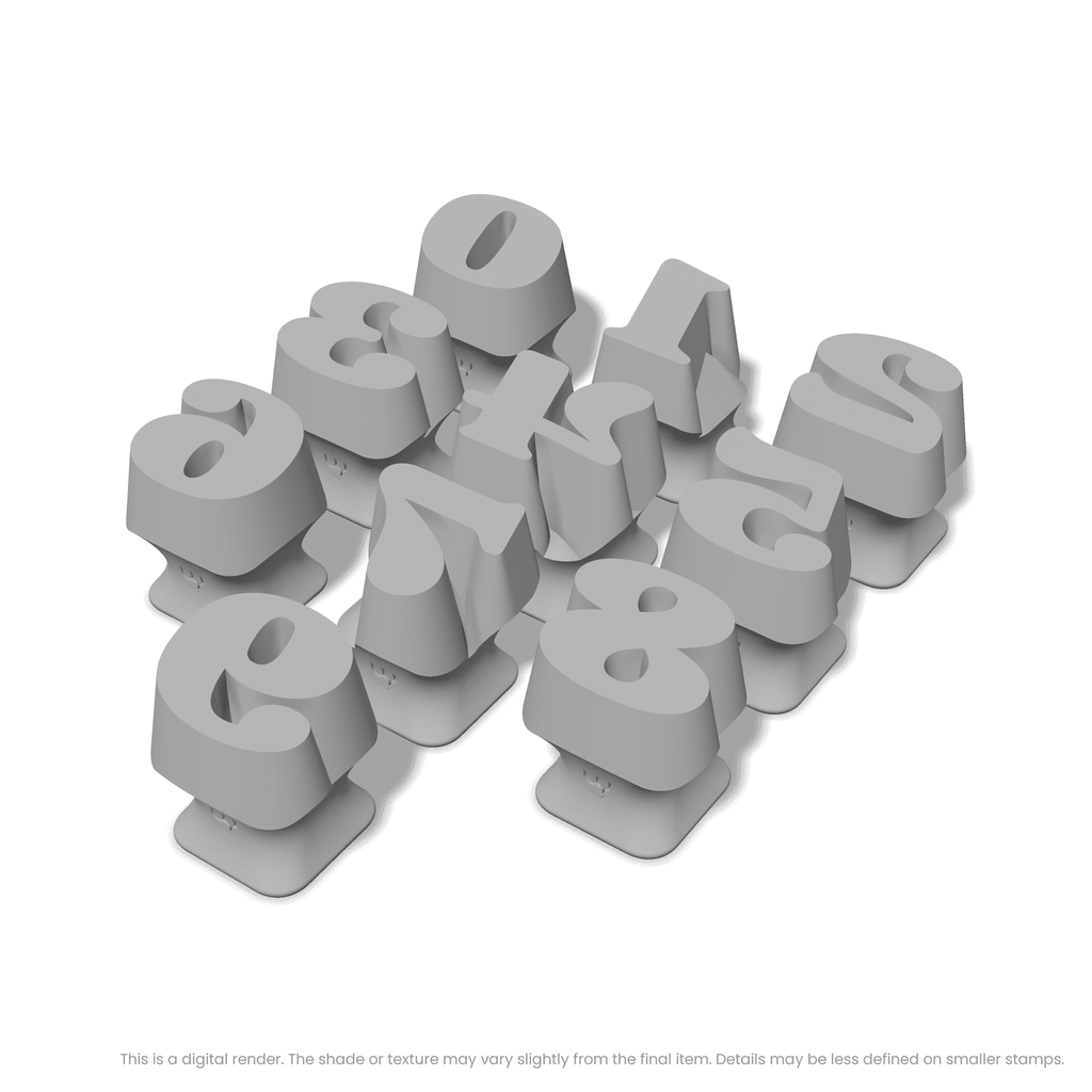 Shrikhand | Number Stamp Sets