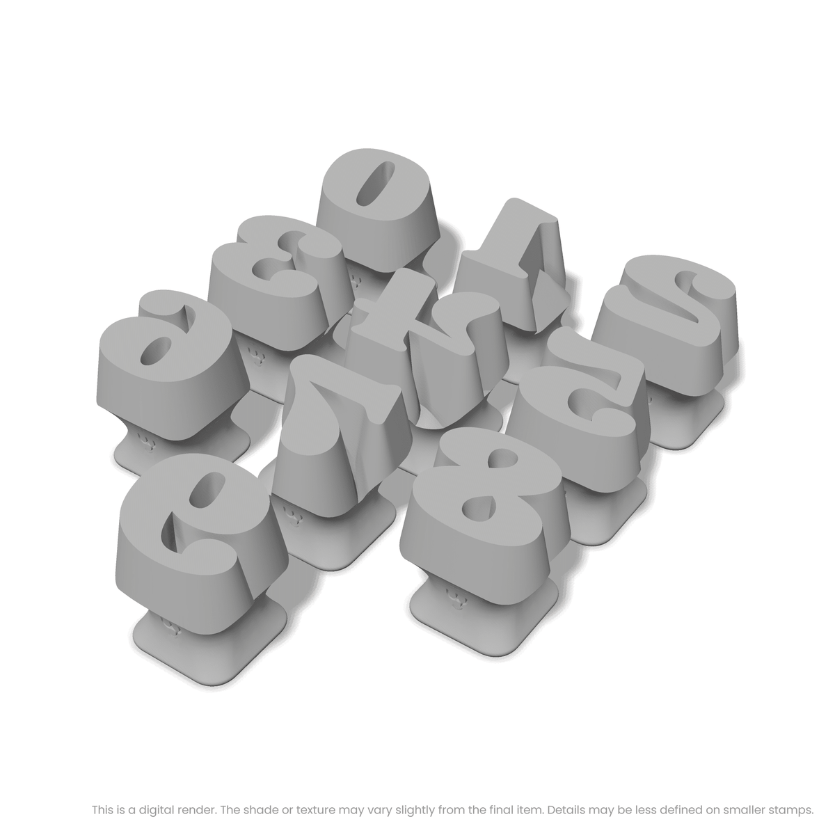 Shrikhand | Number Stamp Sets