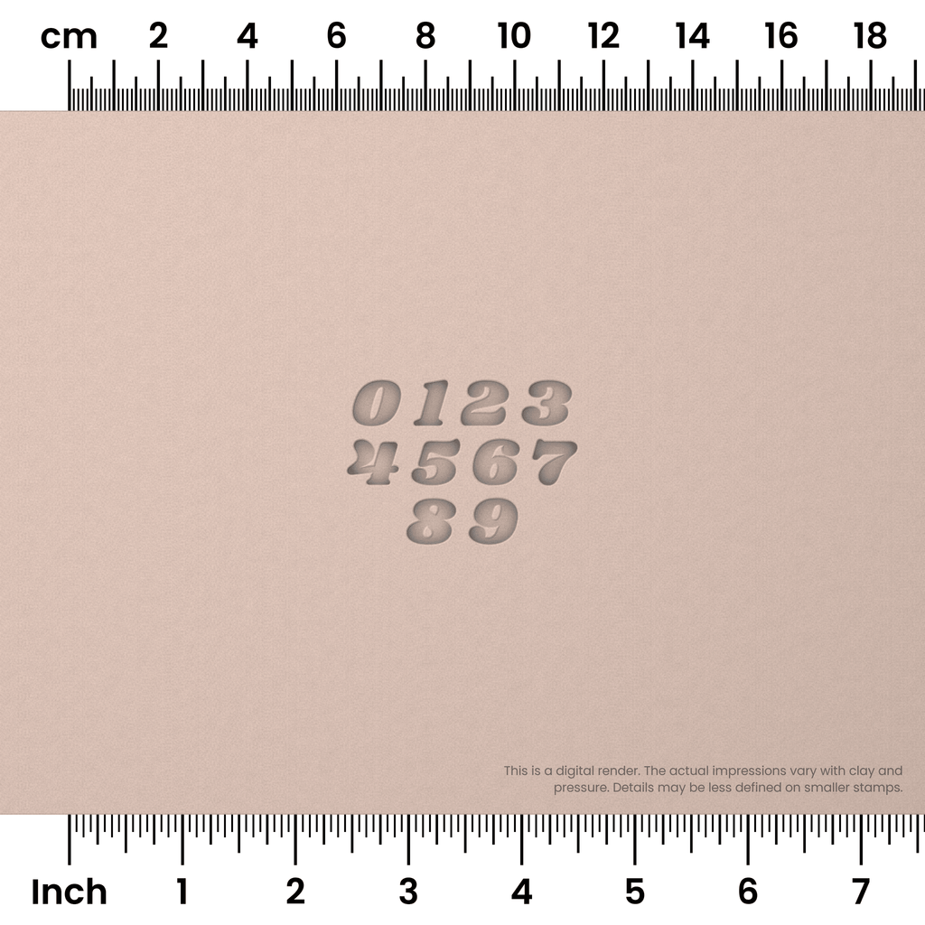 Shrikhand | Number Stamp Sets