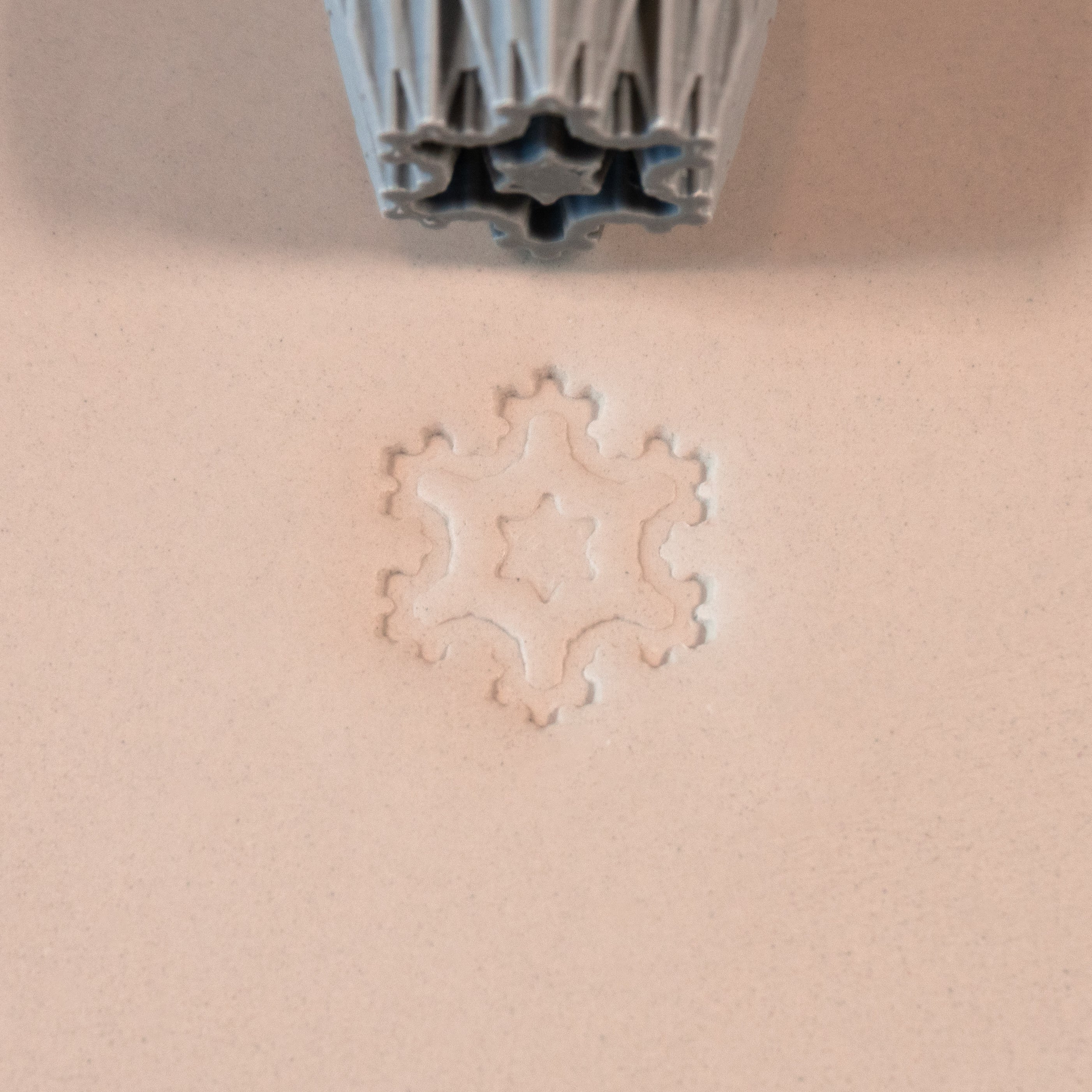 Snowflake Stamps Set of 7 - Six-Sided Snowflakes