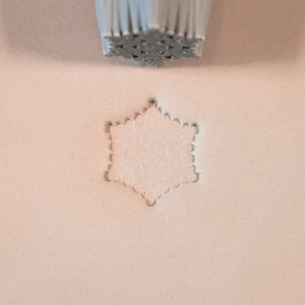 Snowflake Stamps Set of 7 - Six-Sided Snowflakes