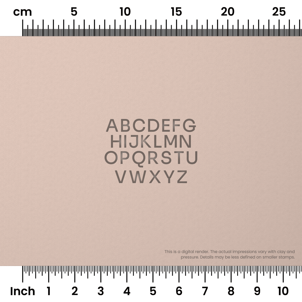 Sora | All Caps | Alphabet Stamp Sets
