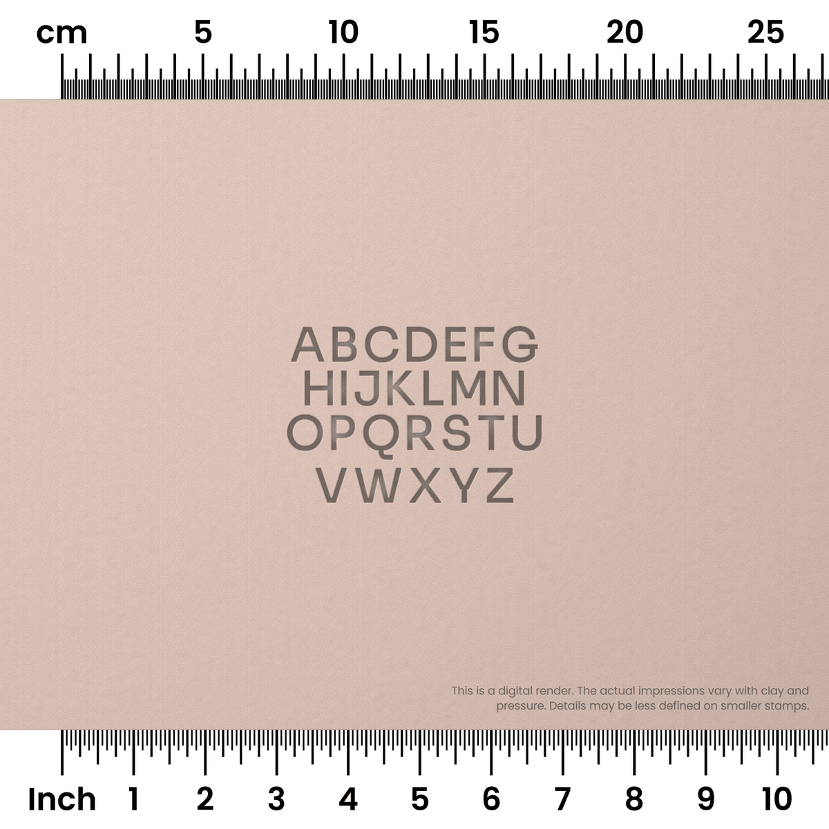 Sora | All Caps | Alphabet Stamp Sets