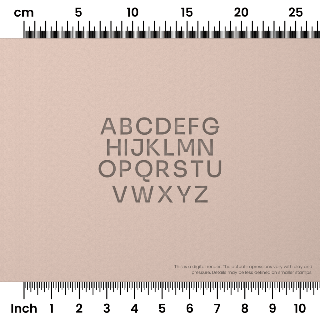 Sora | All Caps | Alphabet Stamp Sets