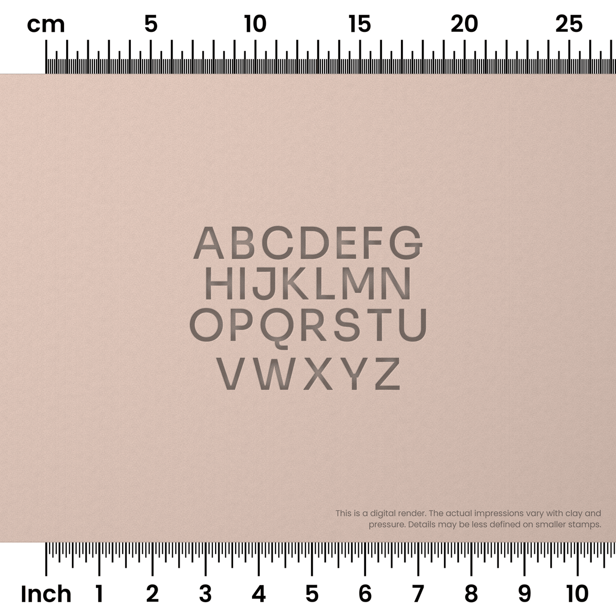 Sora | All Caps | Alphabet Stamp Sets